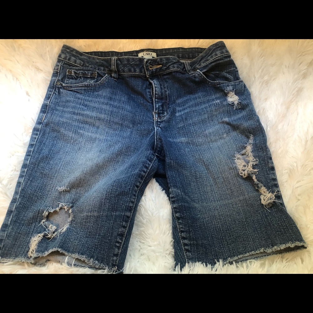 Cato jean shorts size 12